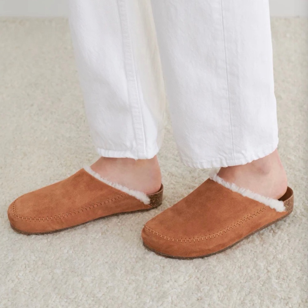 Jenni Kayne Shearling-Lined Moc Clog